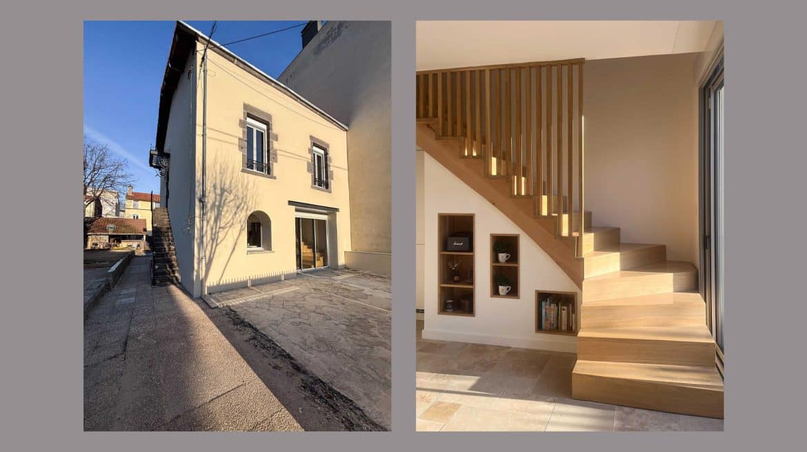 Cas concret : rénovation complète d’une maison familiale à Clermont-Ferrand